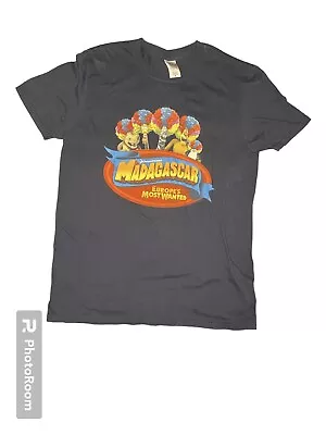 Dreamworks Madagascar 3 Europe's Most Wanted Promo T Shirt Medium Movie 2012  • $29.99