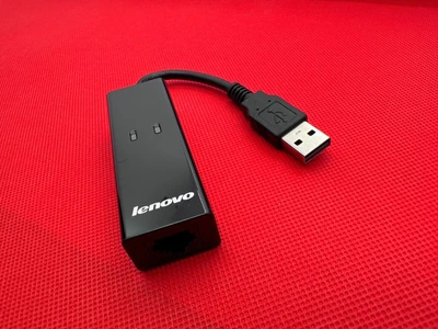 £58.79 • Buy Lenovo USB External 56K Cat Modem Fax 43R1815 RD02-D400 Windows 7 8 10 XP （C60）
