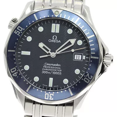 OMEGA Seamaster300 2531.80 Date Navy Dial Automatic Men's Watch_793361 • $3478.77