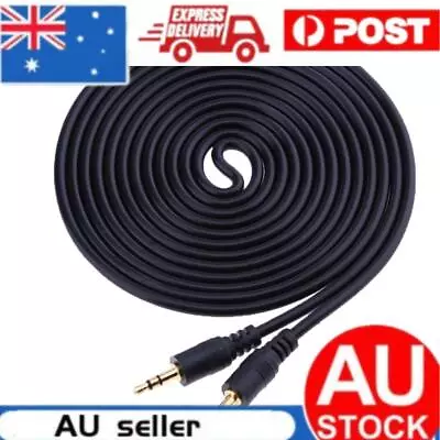 AUX Cable 3.5mm Stereo Audio Extension Male To Male Auxiliary Car Cord(3m) • $11.89