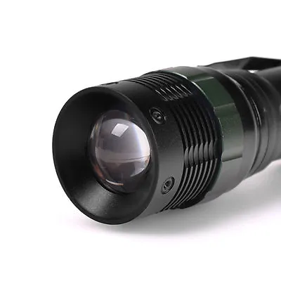 Zoomable  Tactical LED Flashlight Torch Lamp • $7.99