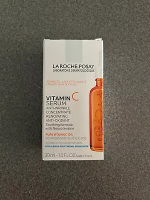 La Roche Posay Vitamin C Serum Anti-Wrinkle Concentrate 30ml/1 FL Oz Exp 06/26 • $17
