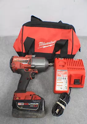Milwaukee FUEL 2767-20-M18 1/2” High Torque Impact Tool-W/XC9.0 Battery-Charger • $299.99