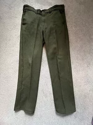 Codet Wool Pants Men's Size 36x33 Military Hunting Camping Made In Canada • $34.99