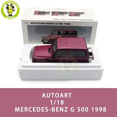1/18 Mercedes Benz G CLASS G500 1998 SWB Autoart 76113 Red Diecast Model Car • $229.42