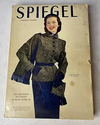 Vintage Spiegel 1951 Fall & Winter Catalog - Clothing Toys Dolls Furniture • $70