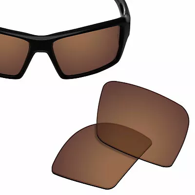 Replacement Lens For-Oakley Eyepatch 1&2 Sunglasses Brown UVA&UVB-Polycarbonate • $11.69