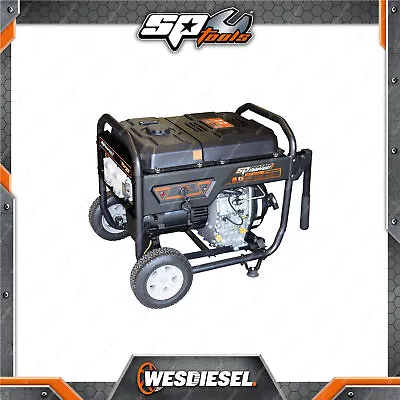 SP Tools 10Hp 6.8KVA Diesel Powered Construction Series Generator - Sine Wave • $3923.95