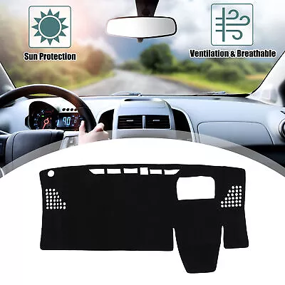 Car Dashboard Cover Black Polyester Non-slip Mat Protector For Toyota Noah 2022 • $19.77