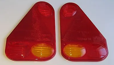 2 X Trailer Rear Light Lens Aspock Combination P6ebv64 To Fit To Ifor Williams  • £56.09