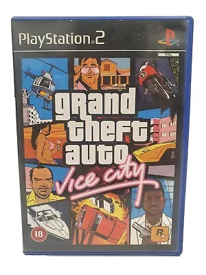 PlayStation 2 PS2 Game | GTA Grand Theft Auto: Vice City | Tested +Freepostage  • $18.95