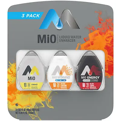 Mio Liquid Water Enhancer 3 Pack  • £17.69