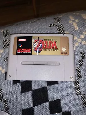 The Legend Of Zelda A Link To The Past - Super Nintendo SNES Cart PAL - Tested • £44.95