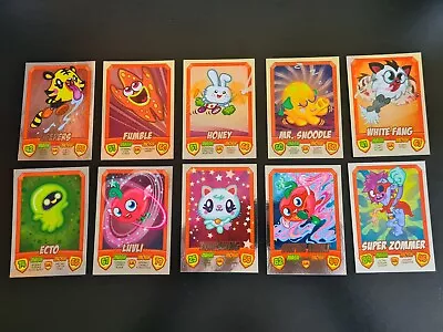 Topps Moshi Monsters Mash Up! Series 2: Super Moshi Mirror Foil Cards • $6.22