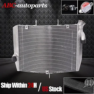 ATV Aluminum Cooling Radiator For Kawasaki Ninja ZX-6R ZX6R ZX600P 2007-2008 • $67.99