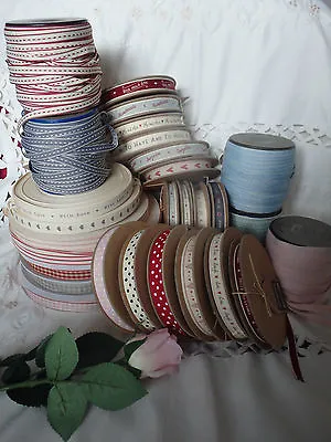 RiBbOn EaSt Of InDiA AlL LeNgThs Mr& Mrs SuRpRisE HuGE SelEcTiOn Wedding HeArT • £0.99