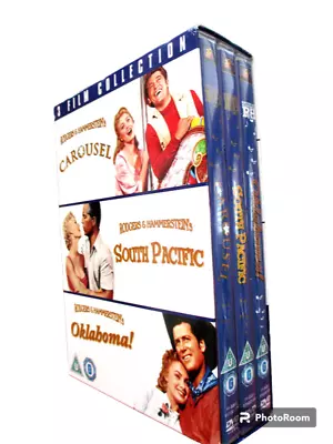 Carousel / South Pacific / Oklahoma - Original - (Dvd Boxset) Brand New!! • £14.99