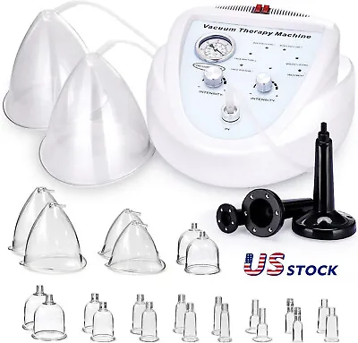 Breast Enlargement Butt Lift&Tighten Vacuum Therapy Body Shaping Massage Machine • $113