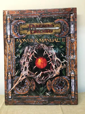 Monster Manual II (Dungeons & Dragons D20 3.0 Fantasy Roleplaying Supplement) Bo • $24.99