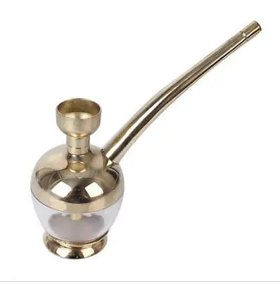 Water Hookah Bong Herb Smoking Pipe Tobacco Mini Smoke Hookah Copper Shisha • $5.50