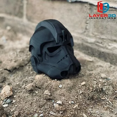 3D Printed Star Wars Tie Pilot Mini Helmet • $10