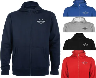 Mini Cooper Fleece Veste Jacket Blouson Giacca Logos Embroidered JOHN Cooper • $46.99