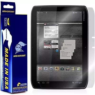 ArmorSuit MilitaryShield Motorola Droid Xyboard 10.1 Screen Protector USA • $19.95