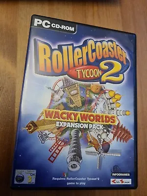 £3 • Buy RollerCoaster Tycoon 2: Wacky Worlds Expansion Pack PC CD ROM
