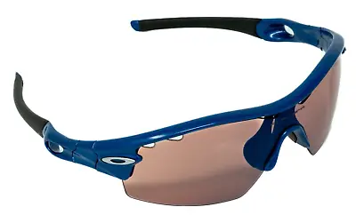 Oakley Radar Pitch Cycling Sunglasses Polished Navy Blk Prizm Golf Bike USA Made • $99.95