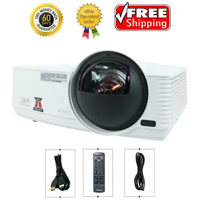 Mitsubishi XD360U-EST DLP Projector Short-Throw 3D 2500 Lumens HD 1080p Bundle • $237.96