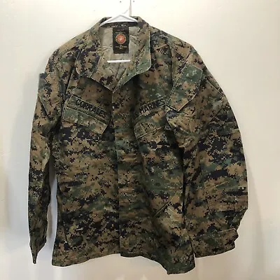 USMC MARPAT Digital Camouflage Woodland Blouse Jacket Small Short • $24.99