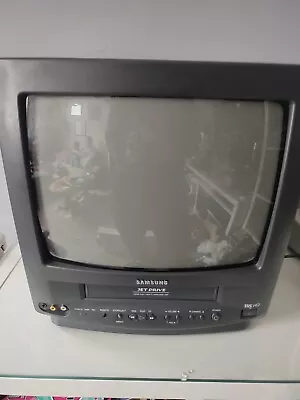 Samsung TVP-3350I CRT TV VHS Jet Drive Scart Video Combi Gaming Tested • £109.99