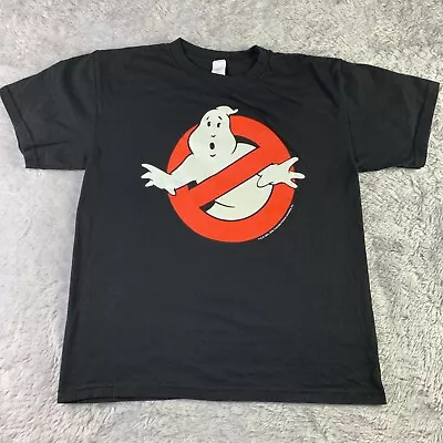 Ghostbusters Shirt Adult XL Black Short Sleeve Mad Engine 2009 Movie Logo Tee • $12.97