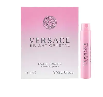 VERSACE Bright Crystal EDT .03oz/1mL Women's Fragrance Spray • $6.99