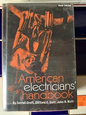 $50 • Buy American Electrician's Handbook  By Croft Carr & Watt  9th Edition