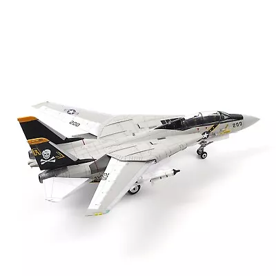 US Navy F-14 Tomcat 1/72 Alloy Model VF-84 Jolly Rogers Fighter DieCast Metal... • $154.86