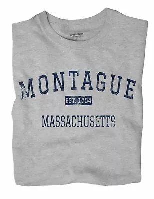 Montague Massachusetts MA T-Shirt EST • $18.99