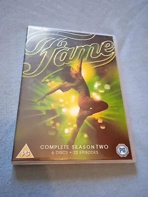 FAME COMPLETE SEASON TWO 2 DVD 6 DISC 22 EPISODES - Region 2 Like New • £14.90