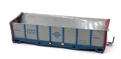 Vintage Hafner Streamliner 91876 Tin Litho White Train Car O Gauge NEEDS WHEELS • $13.50