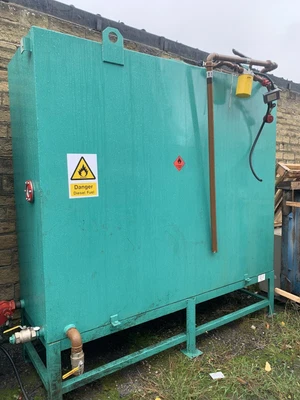 £500 • Buy 3500 Litre Steel Diesel Fuel Storage Tank.