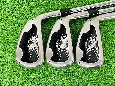 Callaway X20 Tour Iron Set 5-9+PW RH Ns Pro 950GH Stiff Flex Steel Shaft G9056 • $208.99