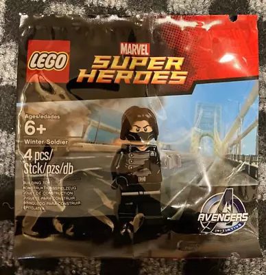 LEGO 5002943 - Marvel Avengers: Winter Soldier Minifigure Factory Sealed Polybag • $52.57