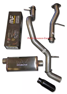 Fits 01-06 Tahoe Yukon Mandrel Bent Exhaust W/ 18  MagnaFlow Muffler • $339.95