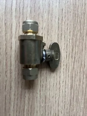 8mm Gas Cock Brass Compression Fitting • £4.50