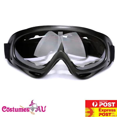 Jockey Sports Horse Riding Goggles Racing Equestrian Costume Mens Goggle Glasses • £5.89