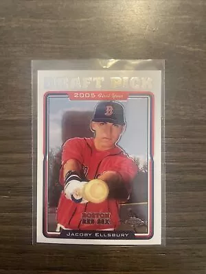 2005 Topps Chrome Jacoby Ellsbury Rookie Red Sox  • $1.99