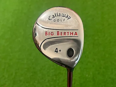 Callaway Golf 2004 BIG BERTHA 4+ FAIRWAY WOOD Right Graphite UST IRod Stiff • $39.99
