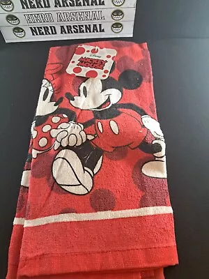 Original Disney Mickey And Minnie Mouse Decorative Dish Towel • $7.99