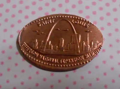 Gateway Arch Elongated Penny St Louis Missouri USA Cent Souvenir Coin • $1.99