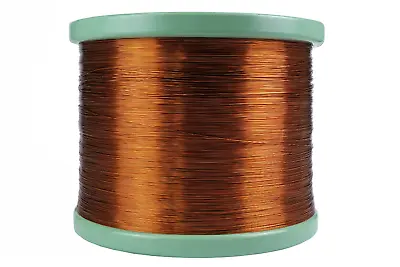 16 5/12-2460 8/12ft Copper Wire Ø 0.0039-0 1/32in Cu 99.9% Paint W-Nr 2.0090 • $259.83